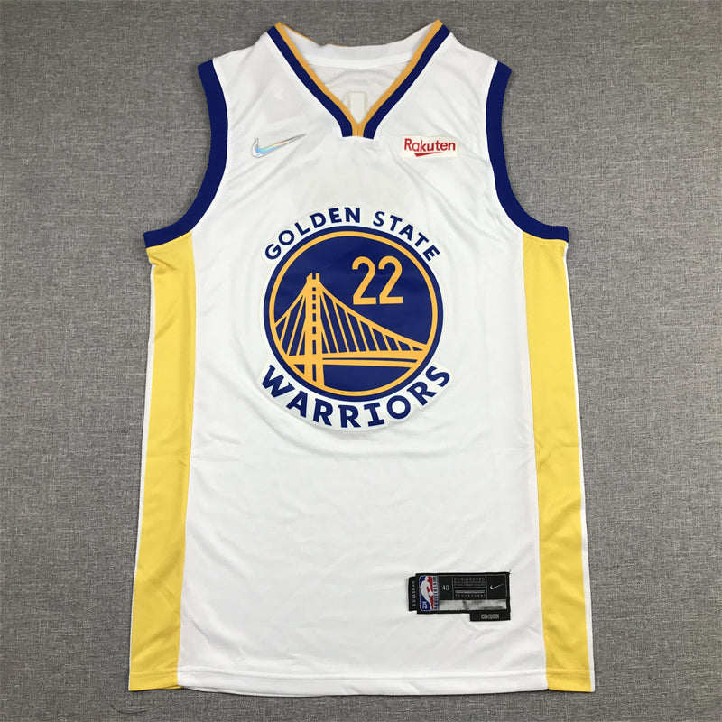 Men's Golden State Warriors Andrew Wiggins #22 White Player Jersey