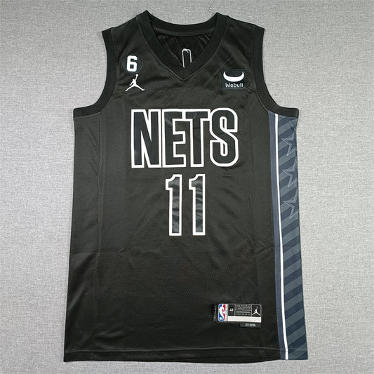 Men's Brooklyn Nets Kyrie Irving #11 Black 2022/23 Statement Edition Swingman Jersey