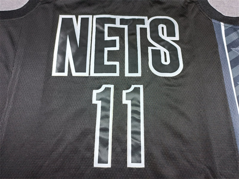 Men's Brooklyn Nets Kyrie Irving #11 Black 2022/23 Statement Edition Swingman Jersey