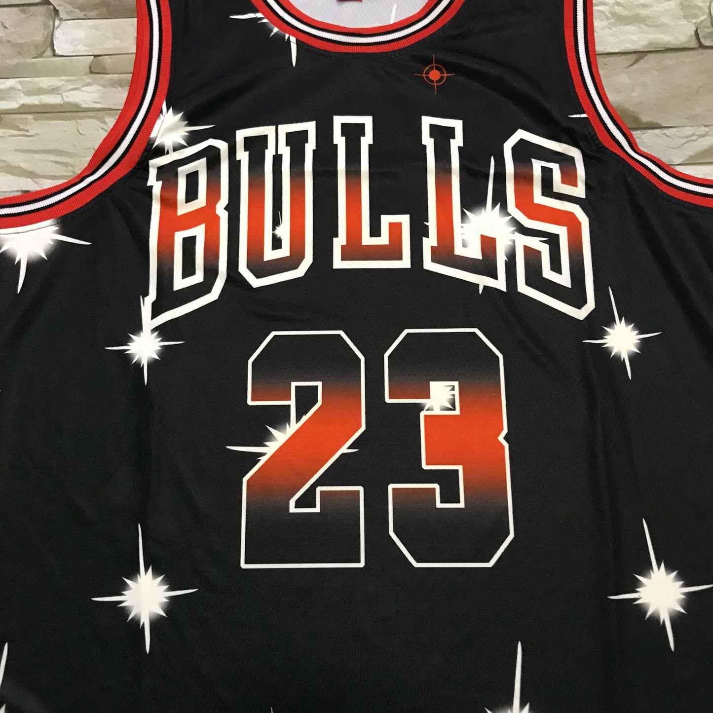 Men's Chicago Bulls Michael Jordan #23 Black Classics Swingman Jersey