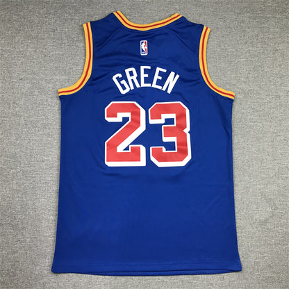 Men's Golden State Warriors Draymond Green #23 Blue Swingman Jersey