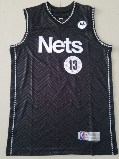 Men's Brooklyn Nets James Harden #13 Black 2020/21 Swingman Player Jersey