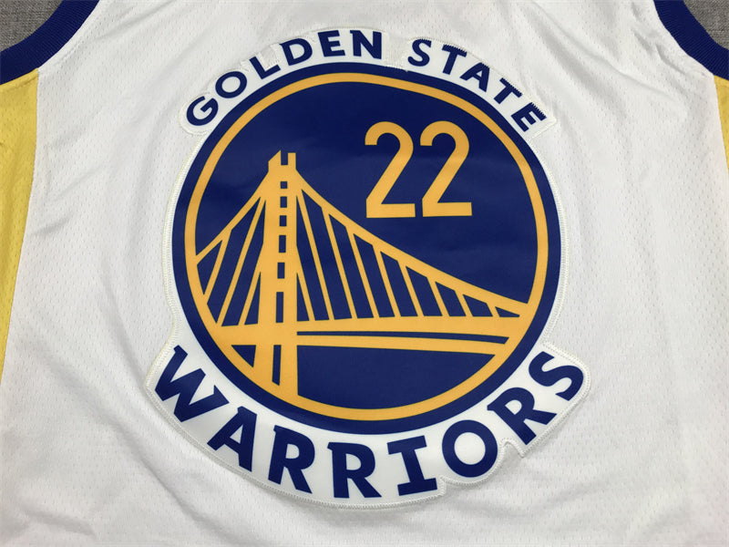 Men's Golden State Warriors Andrew Wiggins #22 White Player Jersey