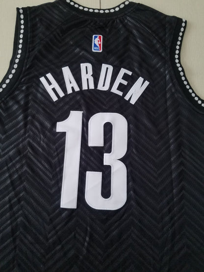 Men's Brooklyn Nets James Harden #13 Black 2020/21 Swingman Player Jersey