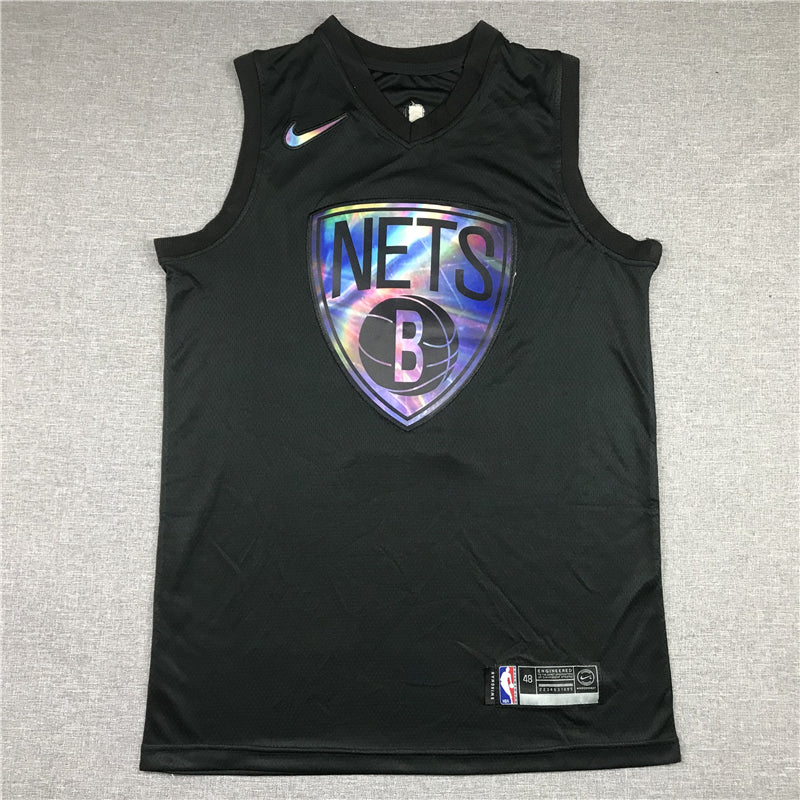 Men's Brooklyn Nets Kyrie Irving #11 Black Swingman Player Jersey