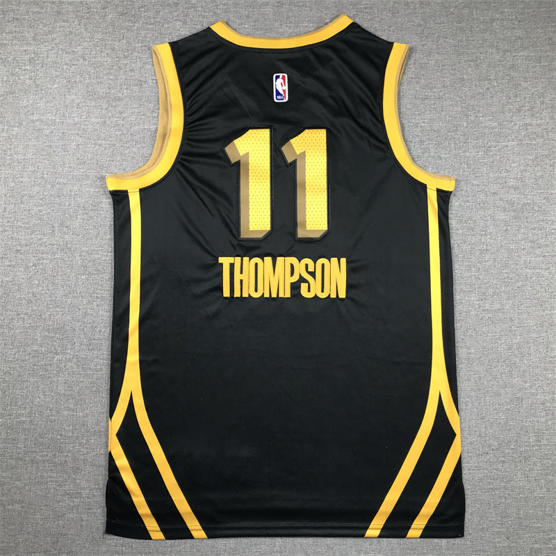 Men's Golden State Warriors Klay Thompson #11 Black 2023/24 Swingman Jersey - City Edition