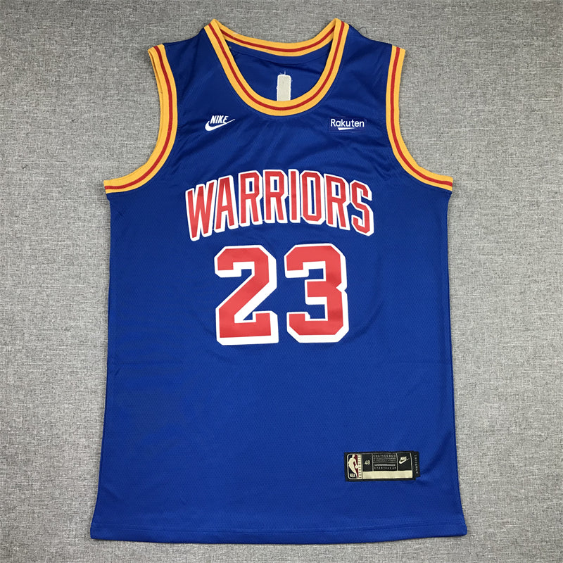 Men's Golden State Warriors Draymond Green #23 Blue Swingman Jersey