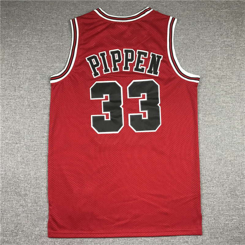 Men's Chicago Bulls Scottie Pippen Red 1997-98 Hardwood Classics Swingman Jersey