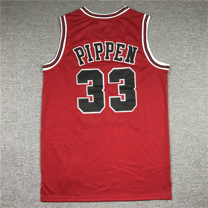 Men's Chicago Bulls Scottie Pippen Red 1997-98 Hardwood Classics Swingman Jersey