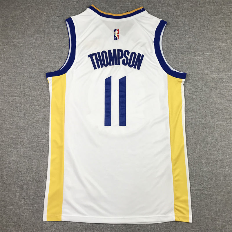 Men's Golden State Warriors Klay Thompson #11 White Player Jersey