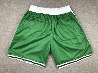 Men's Boston Celtics Kelly Green Pocket Shorts