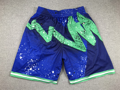 Men's Dallas Mavericks Blue Swingman Pocket Shorts