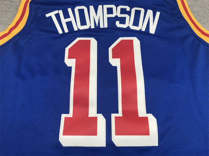 Men's Golden State Warriors Klay Thompson #11 Blue Classic Player Jersey