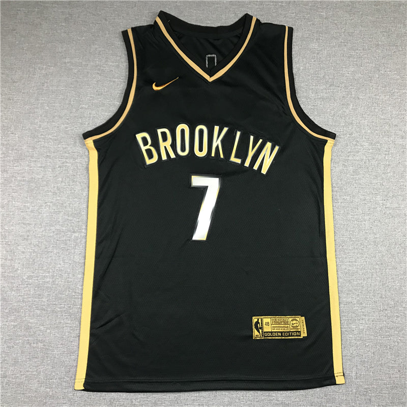 Men's Brooklyn Nets Kevin Durant Black 2020/21 Swingman Player Jersey