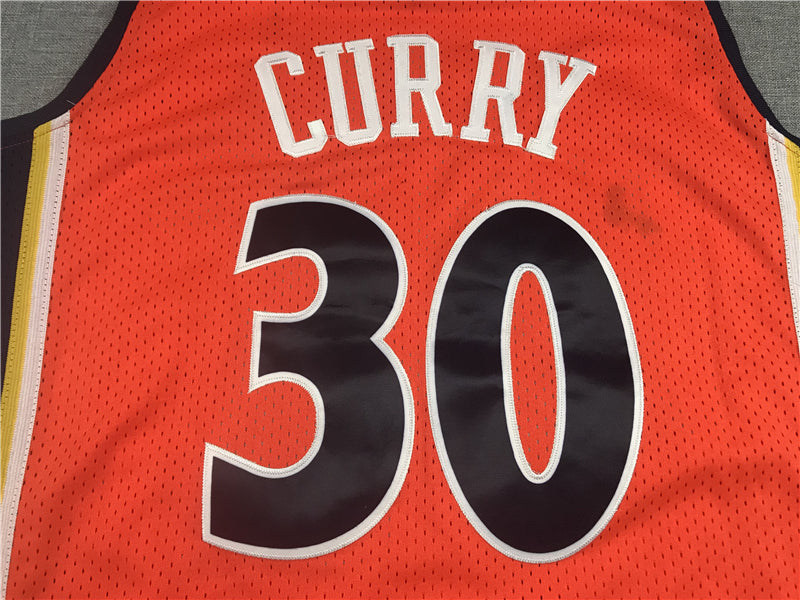 Men's Golden State Warriors Stephen Curry Fanatics Branded Orange Classic Jersey