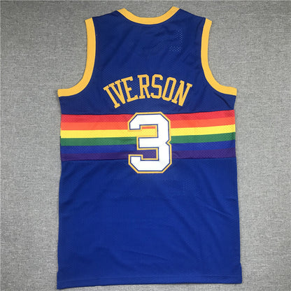 Men's Denver Nuggets Allen Iverson 2006-07 Hardwood Classics Swingman Jersey