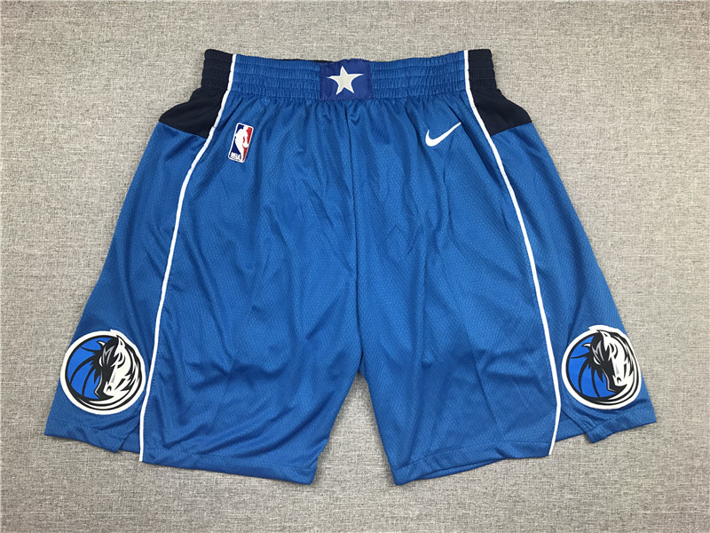 Men's Dallas Mavericks Blue Basketball Shorts