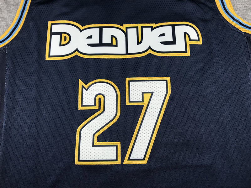 Men's Denver Nuggets Jamal Murray Navy 2021/22 Swingman Jersey - City Edition