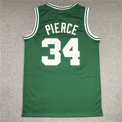 Men's Boston Celtics Paul Pierce Green 2007-08 Hardwood Classics Swingman Jersey