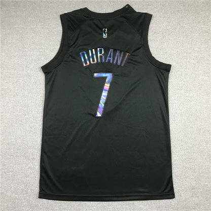 Men's Brooklyn Nets Kevin Durant #7 Black Player Jersey