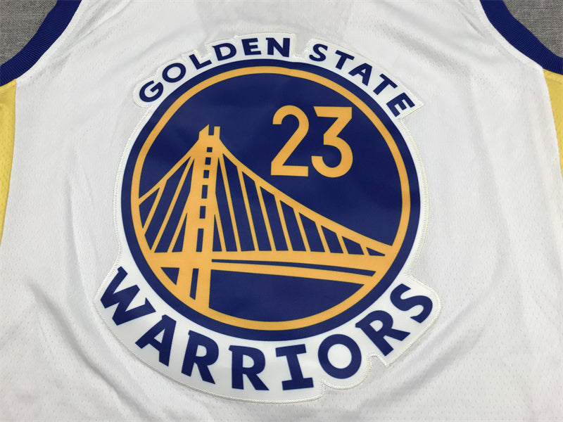 Men's Golden State Warriors Draymond Green #23 White Classic Player Jersey