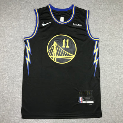 Men's Golden State Warriors Klay Thompson #11 City Edition Black Classic Jersey