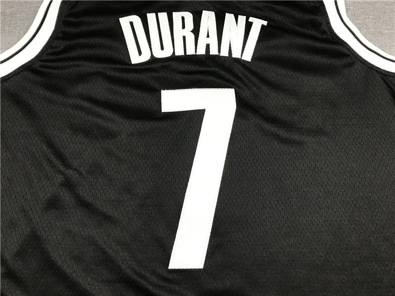 Men's Brooklyn Nets Kevin Durant #7 Black 2022/23 Swingman Jersey - Icon Edition