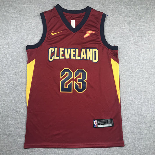 Men's Cleveland Cavaliers LeBron James #23 Red Swingman Player Jersey