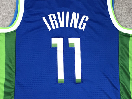 Men's Dallas Mavericks Kyrie Irving #11 Blue 2022/23 Fastbreak Jersey - City Edition