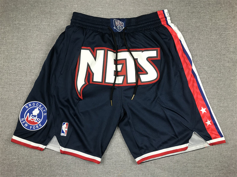 Men's Brooklyn Nets Navy City Edition Basketball Shorts