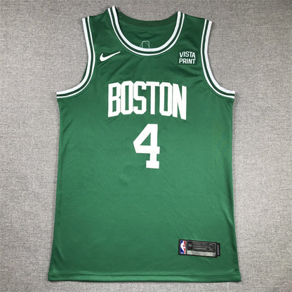 Men's Boston Celtics Jrue Holiday #4 Kelly Green Swingman Jersey - Icon Edition