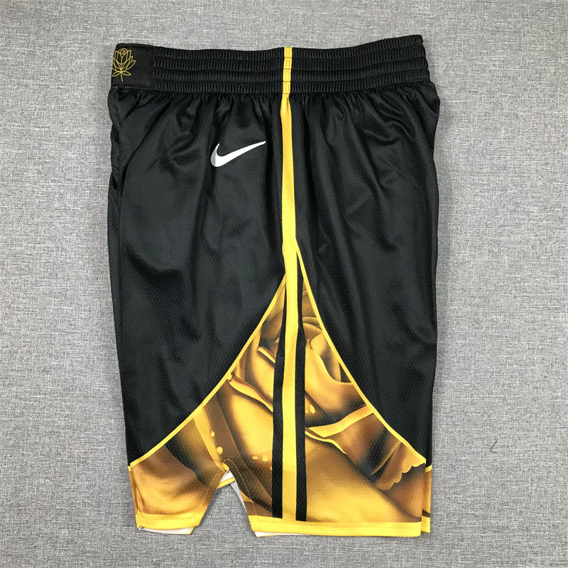 Men's Golden State Warriors Black 2022/23 Basketball Shorts City Edition