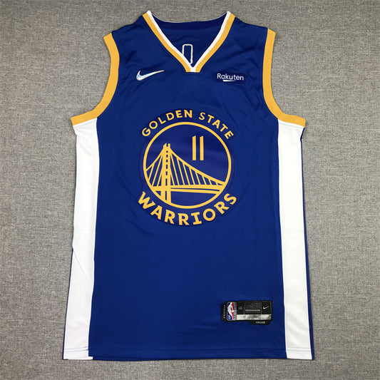 Men's Golden State Warriors Klay Thompson #11 Royal 2022/23 Fast Break Replica Player Jersey - Icon Edition