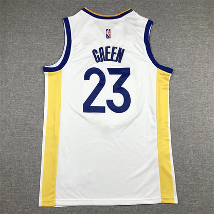 Men's Golden State Warriors Draymond Green #23 White Classic Player Jersey