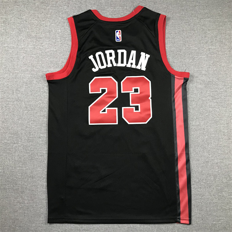 Men's Chicago Bulls Michael Jordan #23 Black 2023/24 Swingman Jersey - City Edition