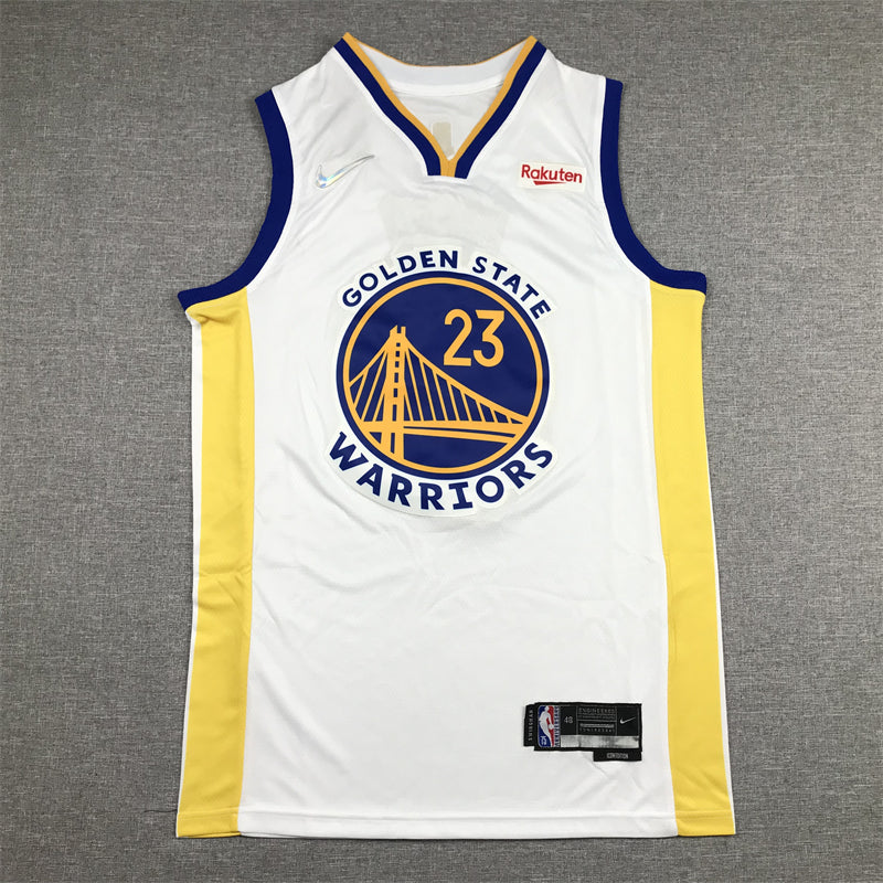 Men's Golden State Warriors Draymond Green #23 White Classic Player Jersey